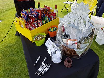 Snacks and our Wine Gift Basket.